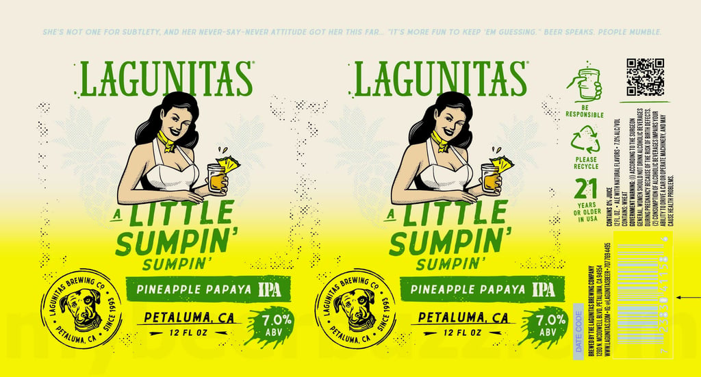 Lagunitas Adding A Little Sumpin’ Sumpin Dragon Fruit Guava IPA, Pineapple Papaya IPA & Passionfruit Guava IPA