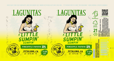 Lagunitas Adding A Little Sumpin’ Sumpin Dragon Fruit Guava IPA, Pineapple Papaya IPA & Passionfruit Guava IPA