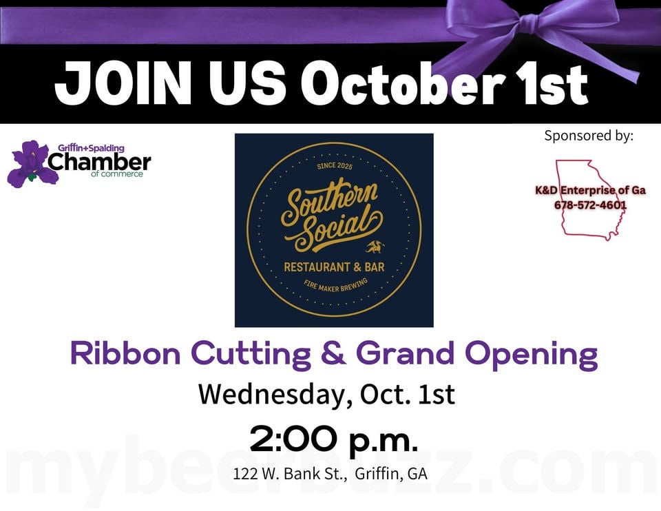 Fire Maker Brewing Opening Southern Social Oct 1st in Griffin, Georgia