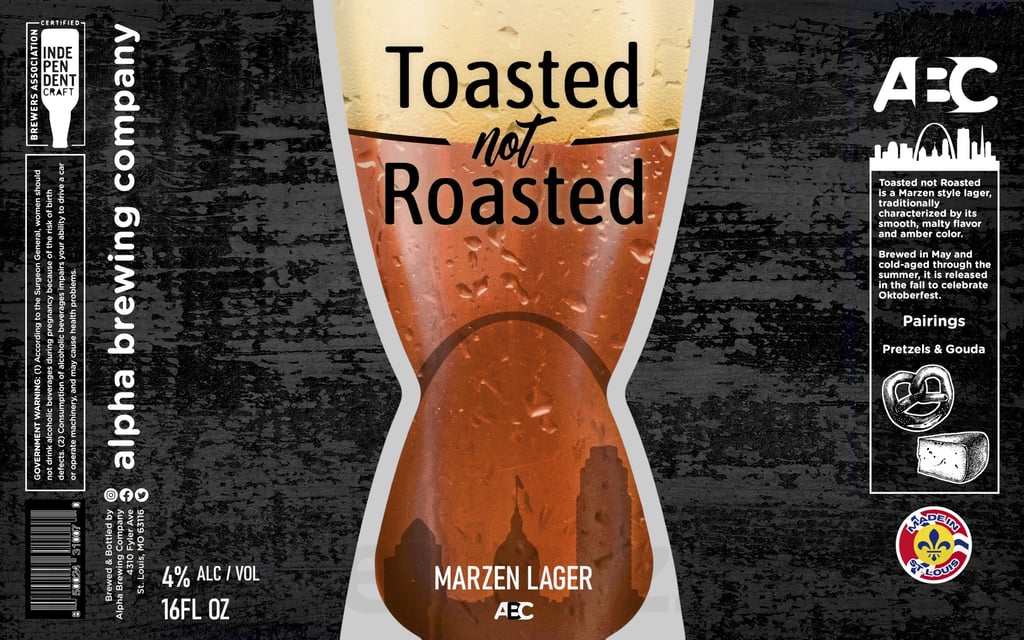 Alpha Brewing Company Adding Toasted Not Roasted