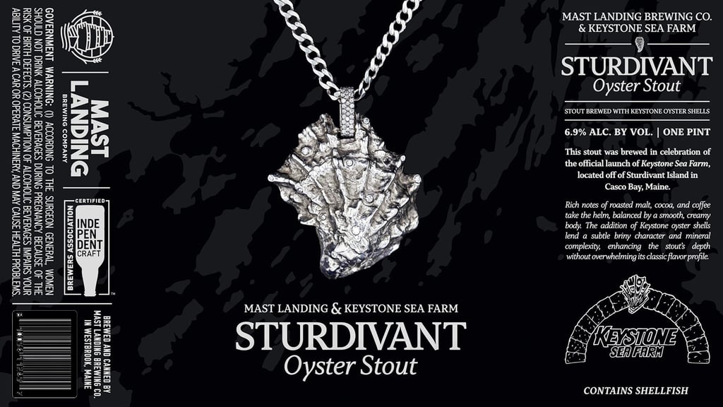 Mast Landing & Keystone Sea Farm Team Up For Sturdivant Oyster Stout