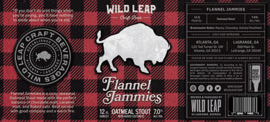 Wild Leap Adding Flannel Jammies Oatmeal Stout