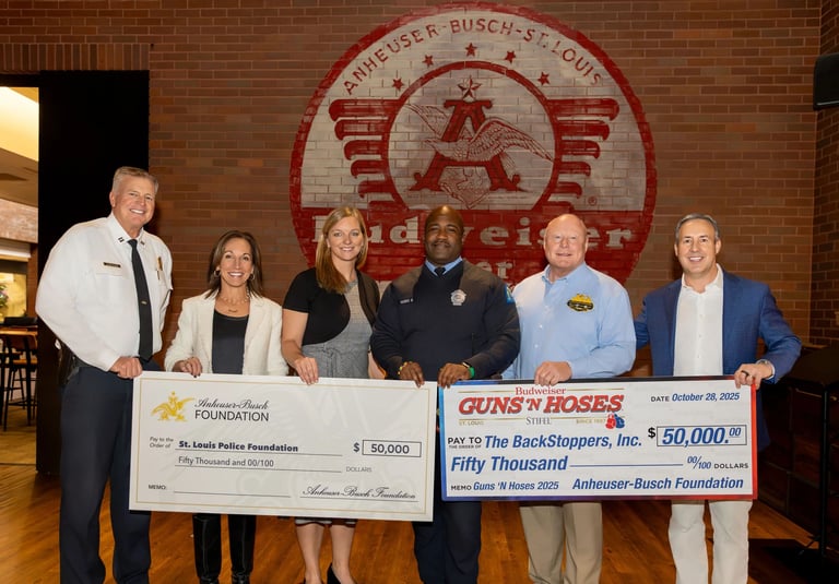 2025 Anheuser-Busch Honors St. Louis First Responders