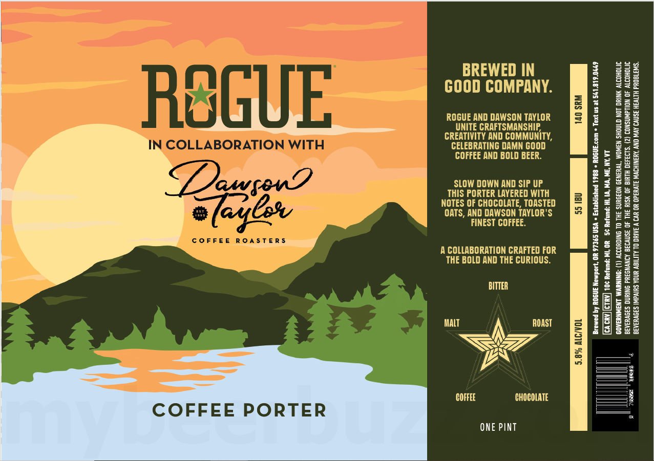2025 Rogue Coffee Porter 16-oz Can
