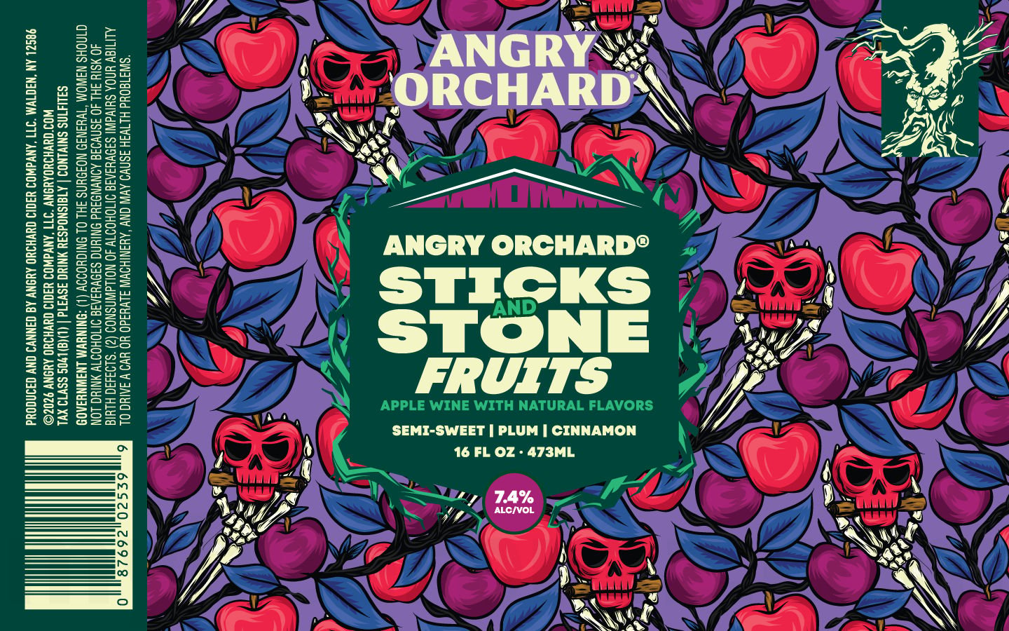 2026 Angry Orchard Sticks And Stone Fruits 16-oz Cans