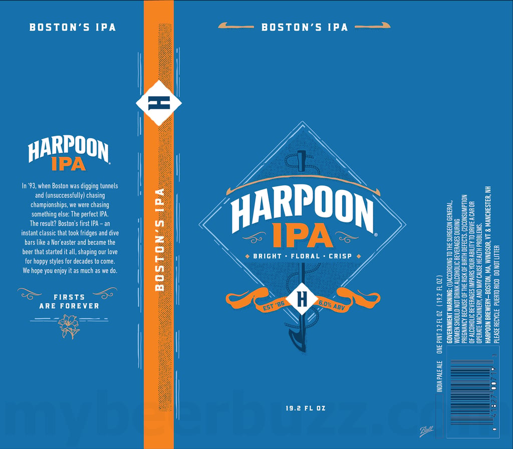 Harpoon Brewery Updating Harpoon IPA