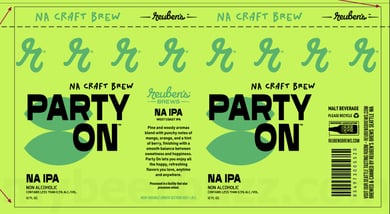 Reuben’s Brews Adding Party On Non-Alcoholic IPA & Emberweizen