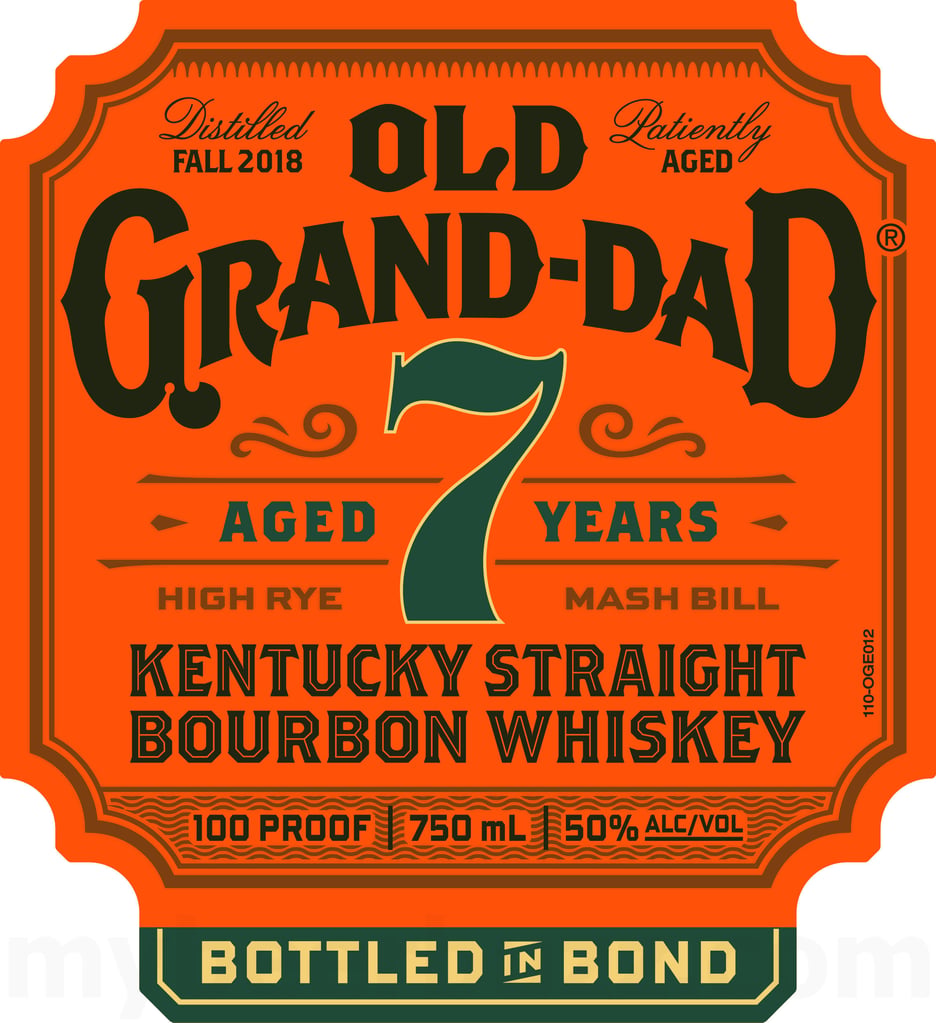 Old Grand-Dad 7 Year Kentucky Straight Bourbon Whiskey