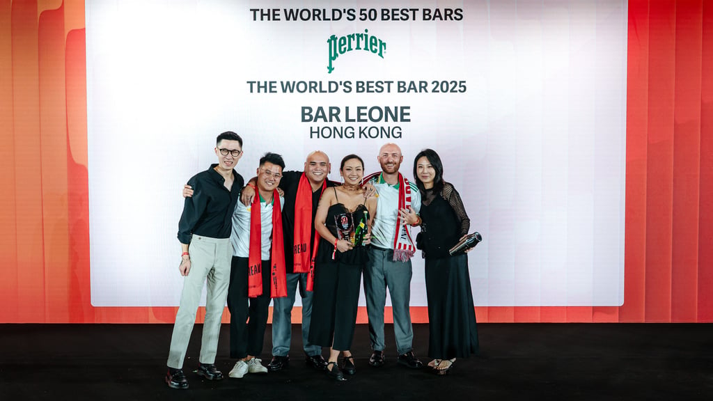 THE WORLD’S BEST BAR IS BAR LEONE, HONG KONG, AS THE LIST OF THE WORLD’S 50 BEST BARS 2025 IS REVEALED