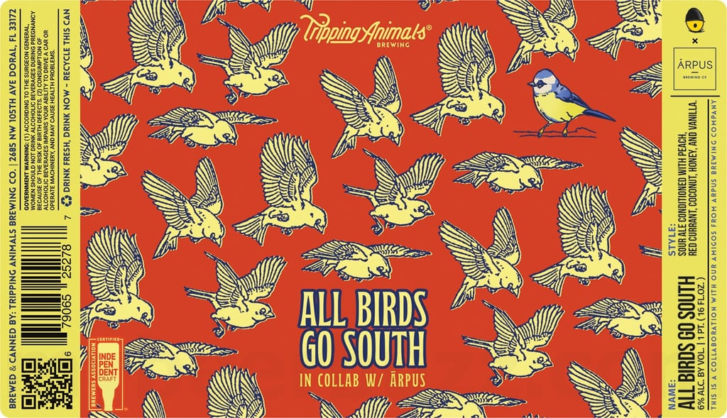 Tripping Animals & Latvia’s Ārpus Brewing Collaborate On All Birds Go South