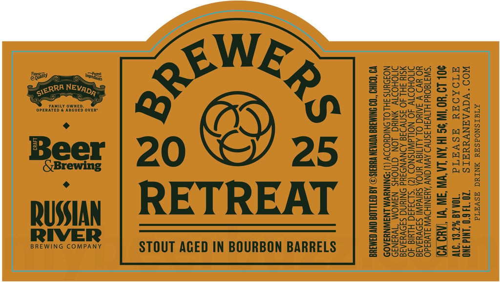Sierra Nevada, Russian River, and Craft Beer & Brewing Collaborating On Brewers Retreat 2025