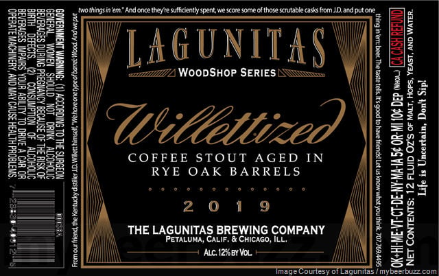 2019 Lagunitas Willitized 12-oz Bottles