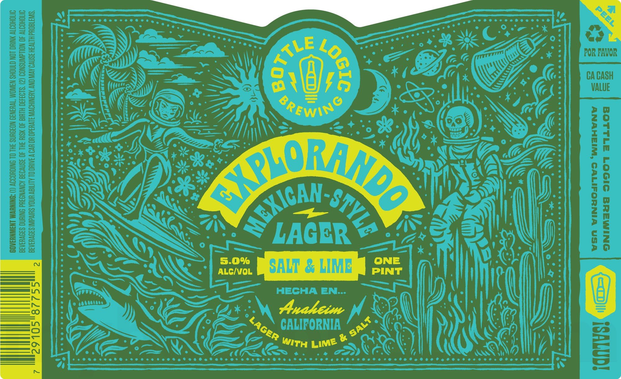 2025 Bottle Logic Exploranado 16-oz Cans