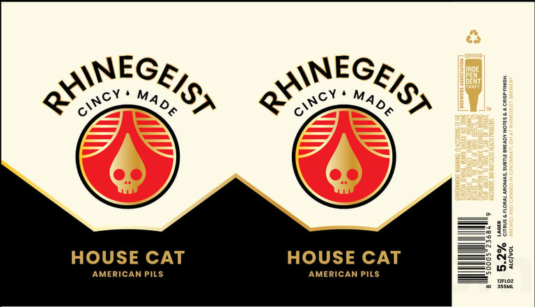 2025 Rhinegeist House Cat 12-oz Cans