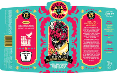 Drekker Brewing Adding Drekkerfest Eleven Collaborations: Meat Rocket Rick