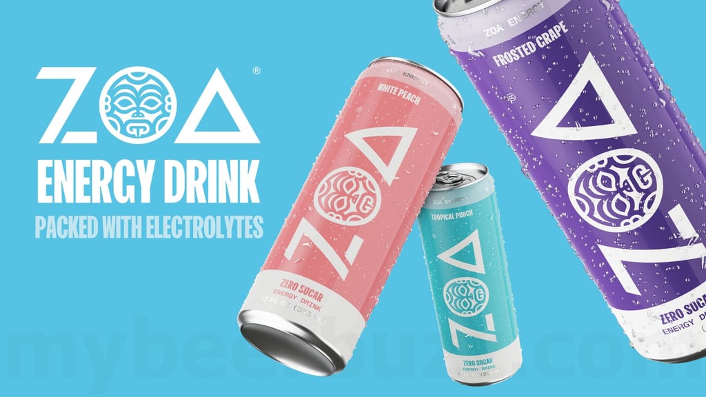 ZOA Energy: Fueling Everyday Life with Electrolytes