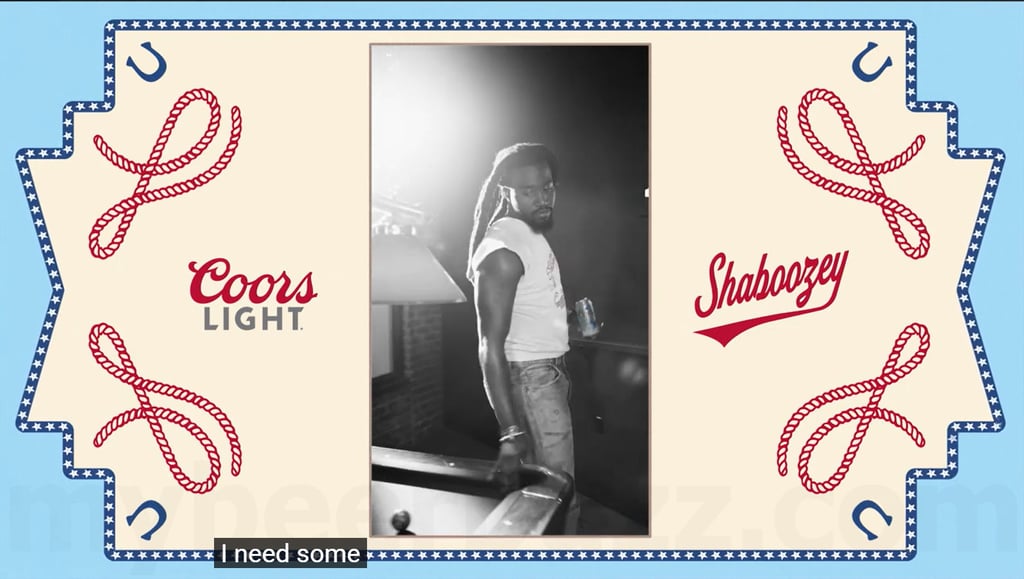Coors Light Expands its Partnership with Shaboozey