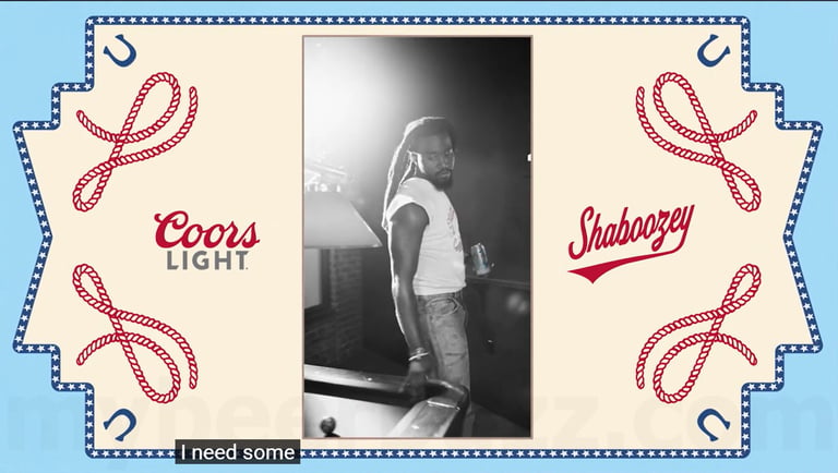 Coors Light Shaboozy Merchanmdise