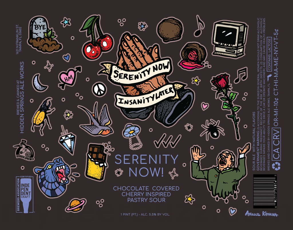 Hidden Springs Ale Works Adding Serenity Now!