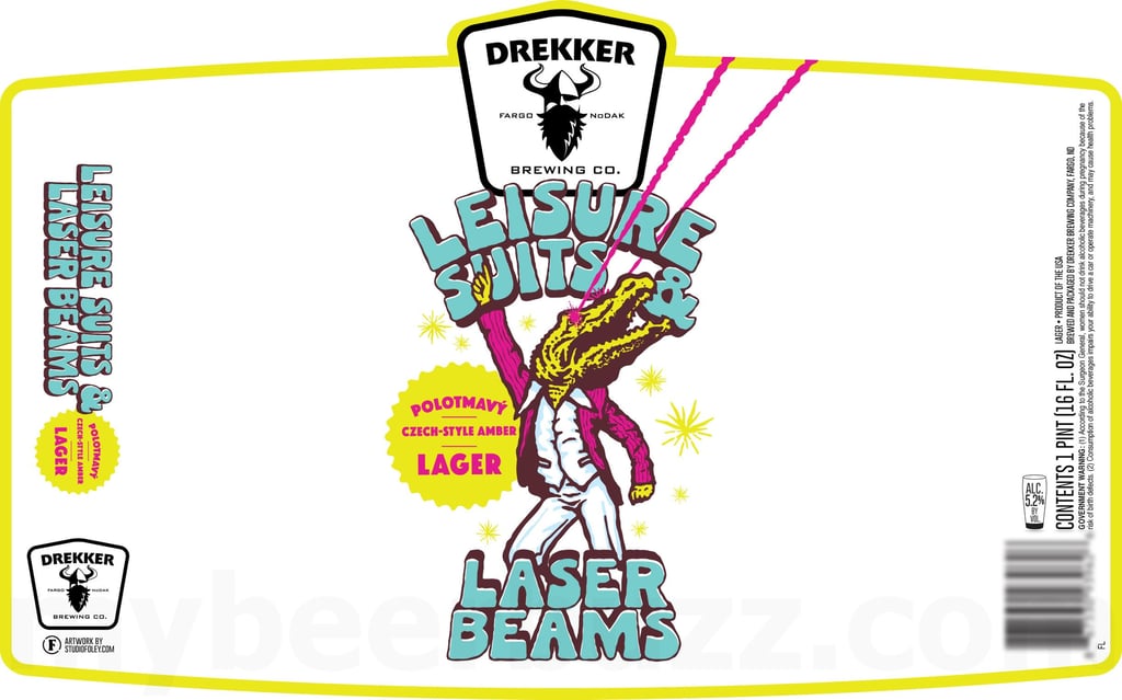 Drekker Brewing Adding Leisure Suits & Laser Beams