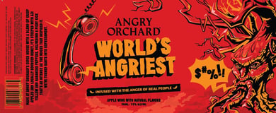 Angry Orchard Adding World’s Angriest – Infused With The Anger Of Real People