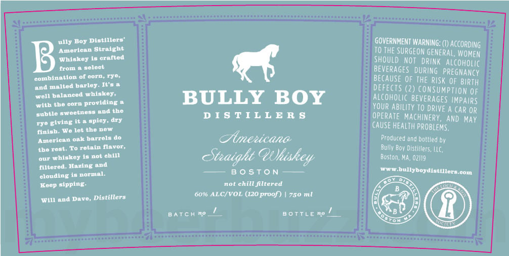 Bully Boy Distillers Americano Straight Whiskey