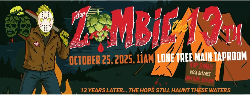 Hop Zombie The 13th at Lone Tree Brewing