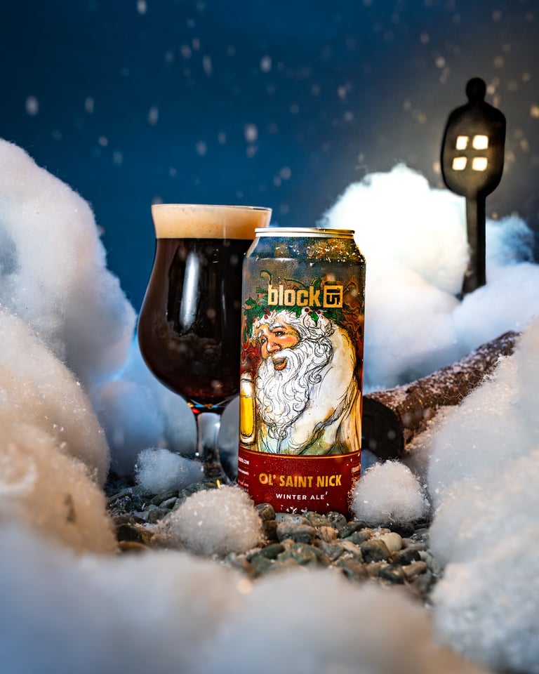 2025 Block 15 Ol’ Saint Nick 16-oz Cans