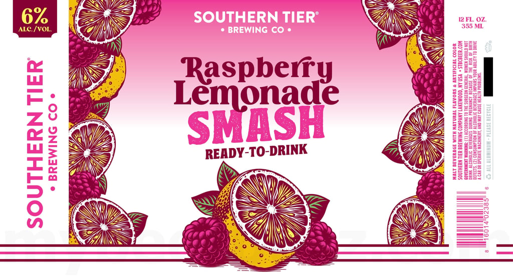 Southern Tier Adding Raspberry Lemonade Smash, Blueberry Pomegranate Smash, Apple Smash & Blood Orange Pineapple Smash RTDs