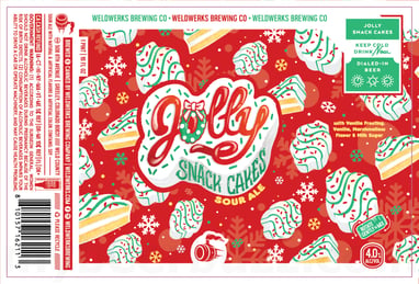 WeldWerks Adding Jolly Snack Cakes, Auto Tune, Breakfast In Bed Strawberry Pancakes & Peppermint Mocha Stout