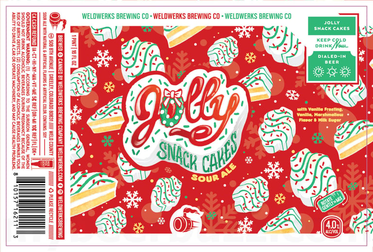 2025 WeldWerks Jolly Snack Cakes 16-oz Cans