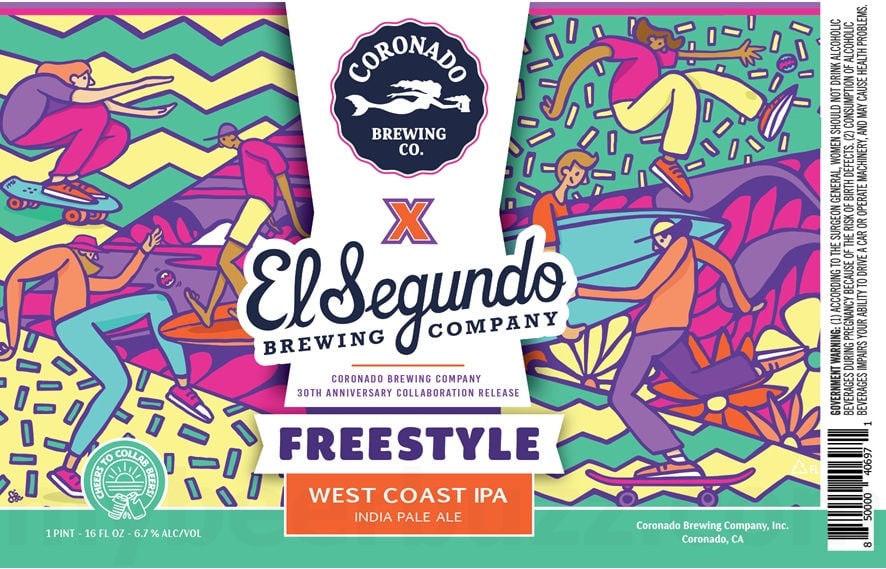 Coronado Brewing & El Segundo Collaborate On Freestyle IPA