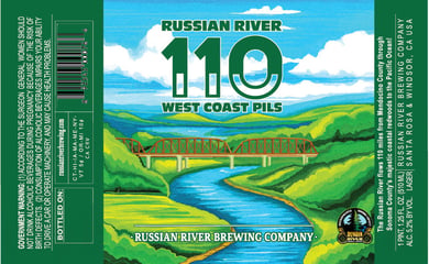 Russian River Working On 110 West Coast Pils