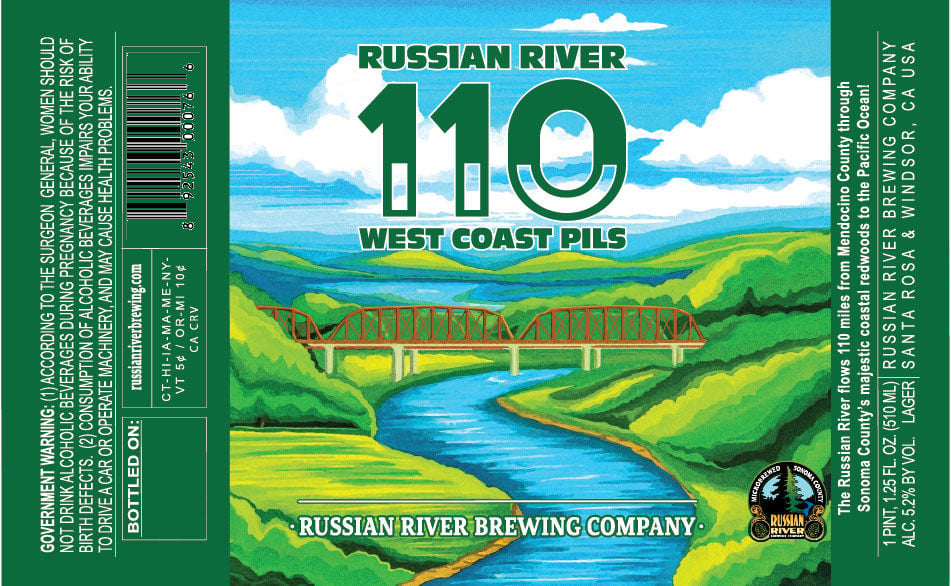 Russian River Working On 110 West Coast Pils