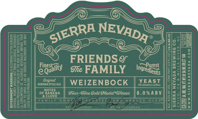Sierra Nevada Weizenbock Coming To Friends Of The Family Series