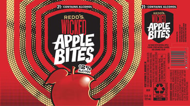 Molson Coors Adding Redd’s Wicked Apple Bites 7.5-oz Cans