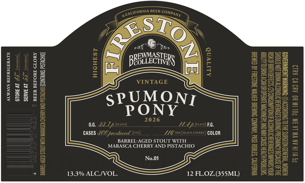 Firestone Walker Spumoni Pony Coming To 2026 Brewmaster’s Collective