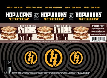 Hopworks S’Mores Stout & Double IPA Coming To Stoke Series Cans