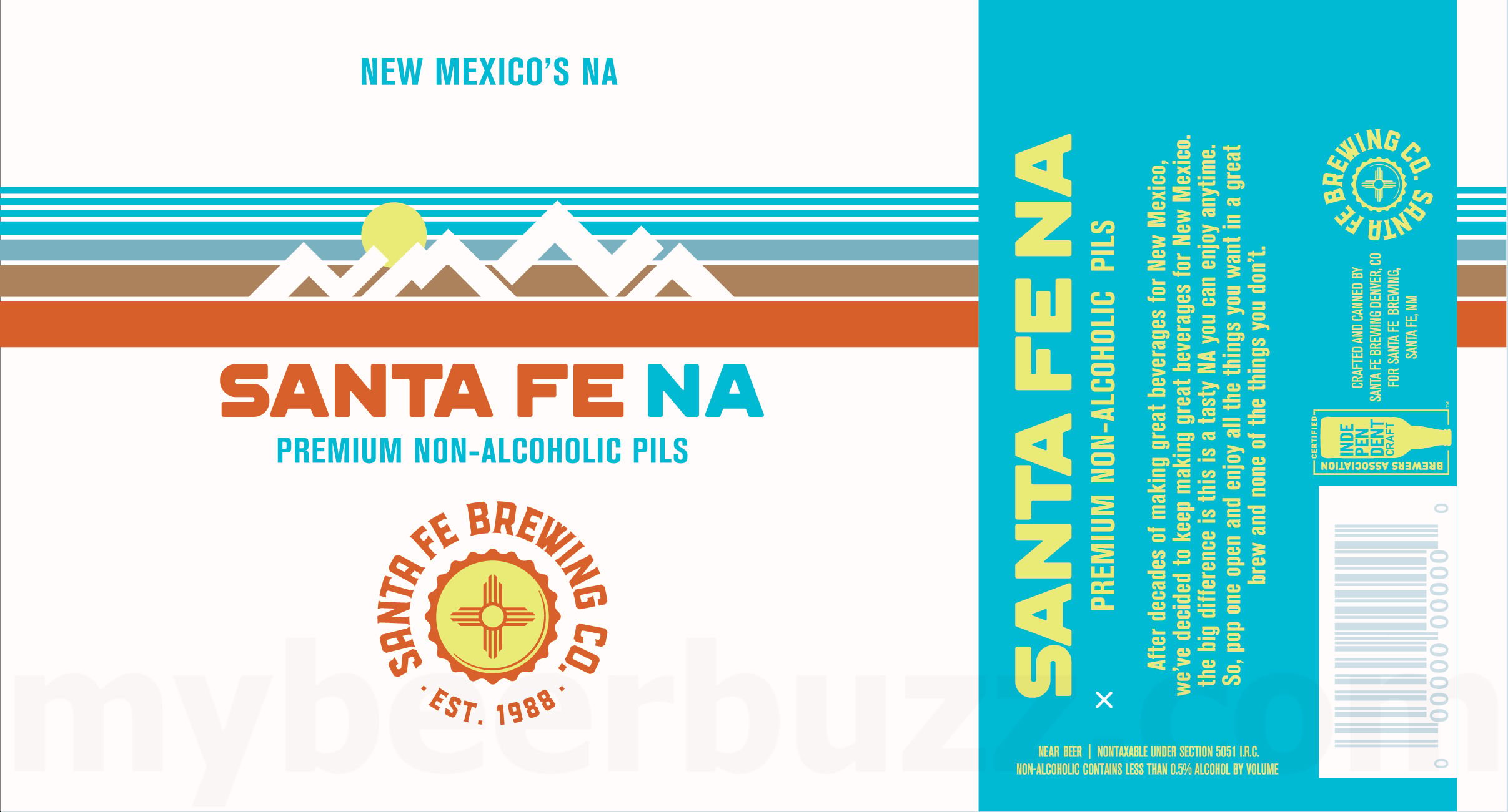 2025 Santa Fe NA 12-oz Cans