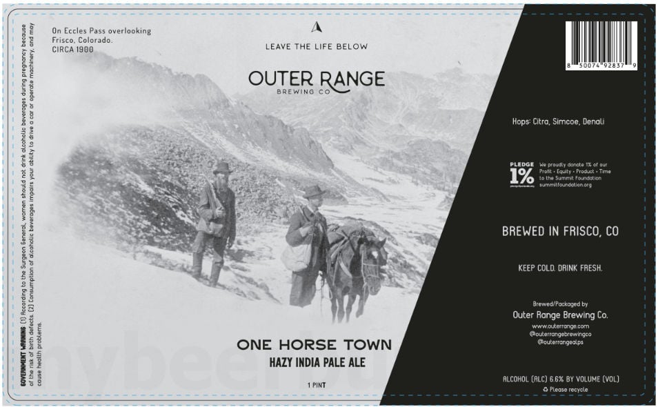 Outer Range Adding One Horse Town Cans