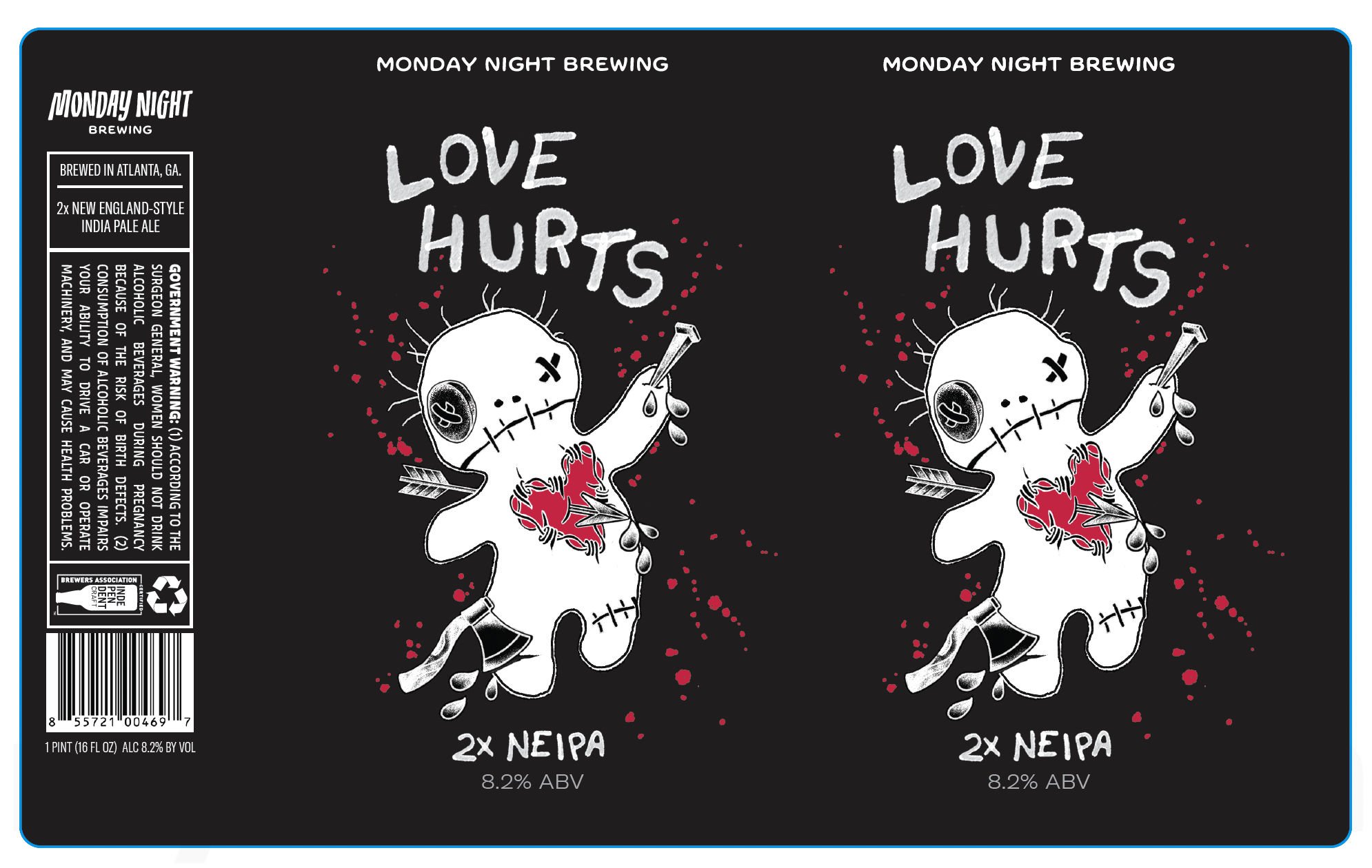 2026 Monday Night Brewing Love Hurts 16-oz Cans