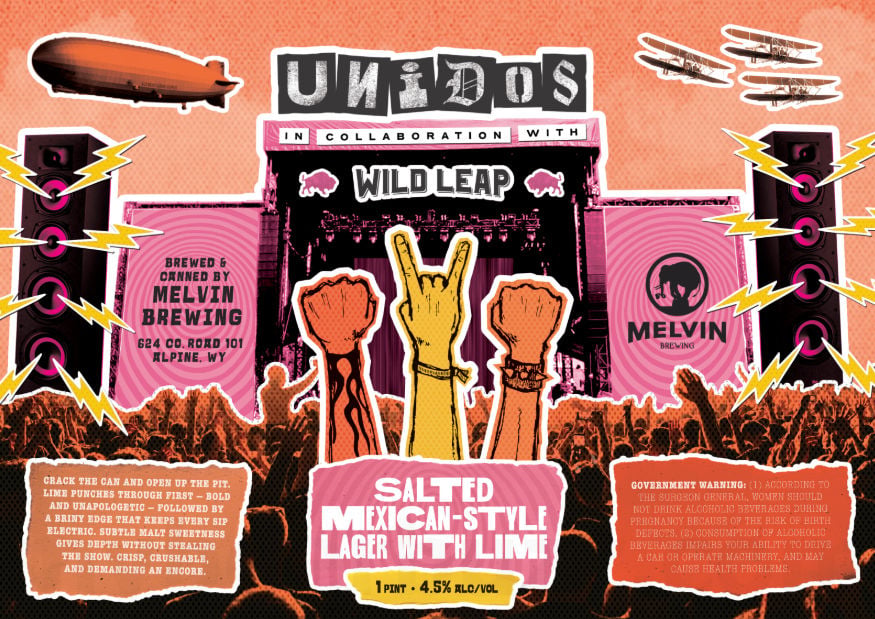 2026 Melvin Brewing Unidos 16-oz Cans