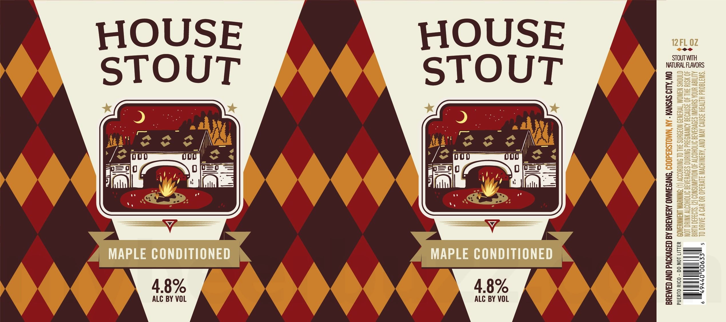 Brewery Ommegang Adding Maple Conditioned House Stout 8 2026 Brewery Ommegang House Stout 12-oz Cans