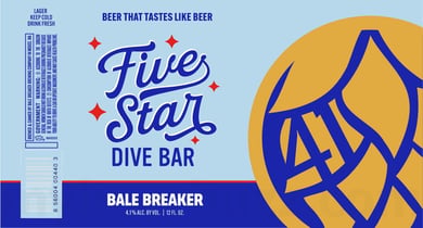 Bale Breaker Adding Five Star Dive Bar & Hop Farmer’s Daughter IPA