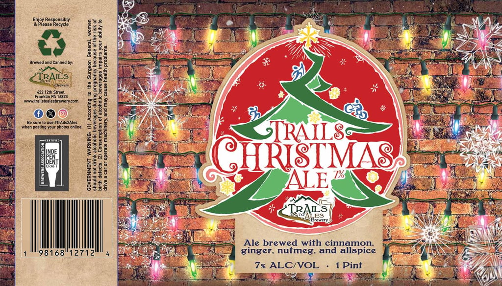 Trails To Ales Brewery Adding Trails Christmas Ale