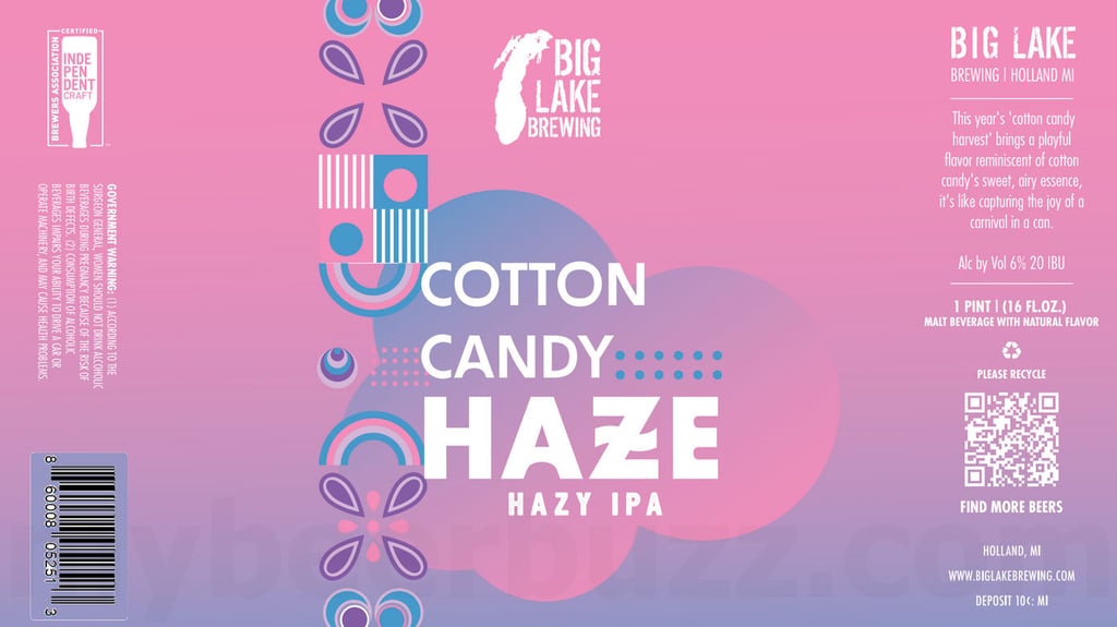 Big Lake Brewing Adding Cotton Candy Haze