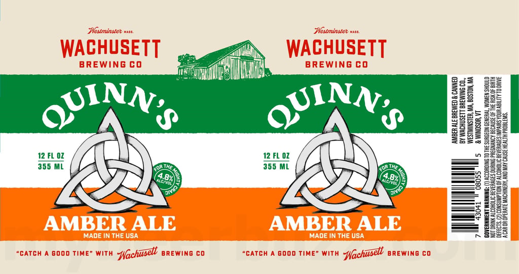 Wachusett Brewing Adding Quinn’s Amber Ale