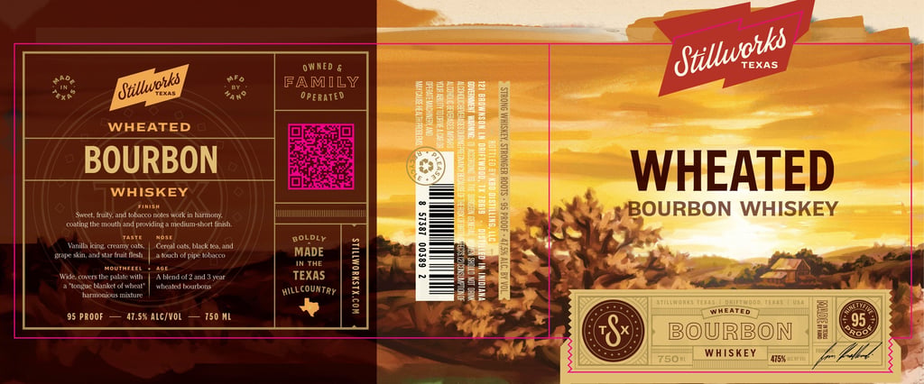 KBD Distillers Stillworks Texas Wheated Bourbon Whiskey