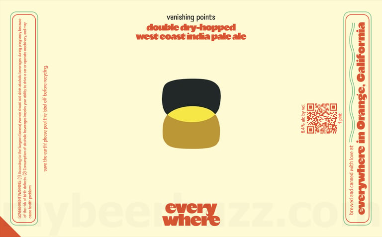 2025 Everywhere Beer Vanishing Points 16-oz Cans