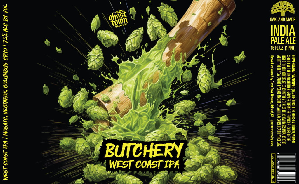 Ghost Town Brewing Adding Butchery West Coast IPA